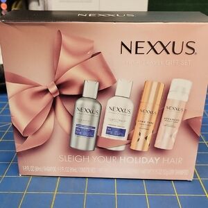 Nexxus Hair Travel Gift Set of 4 Items New Sealed Box